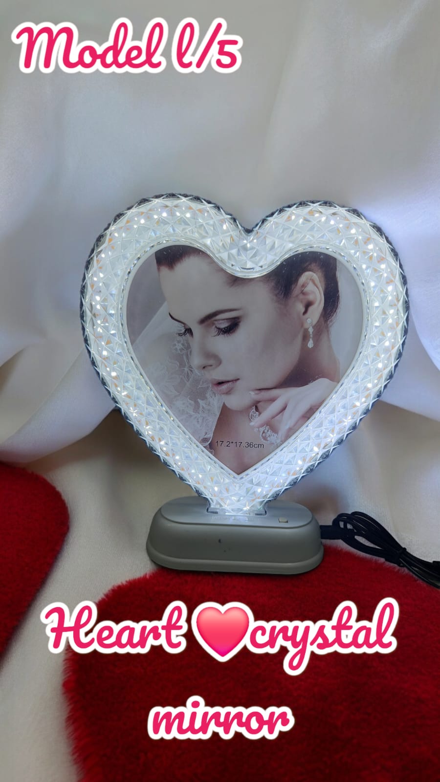 Crystal Decorative Led Lights photo Frame